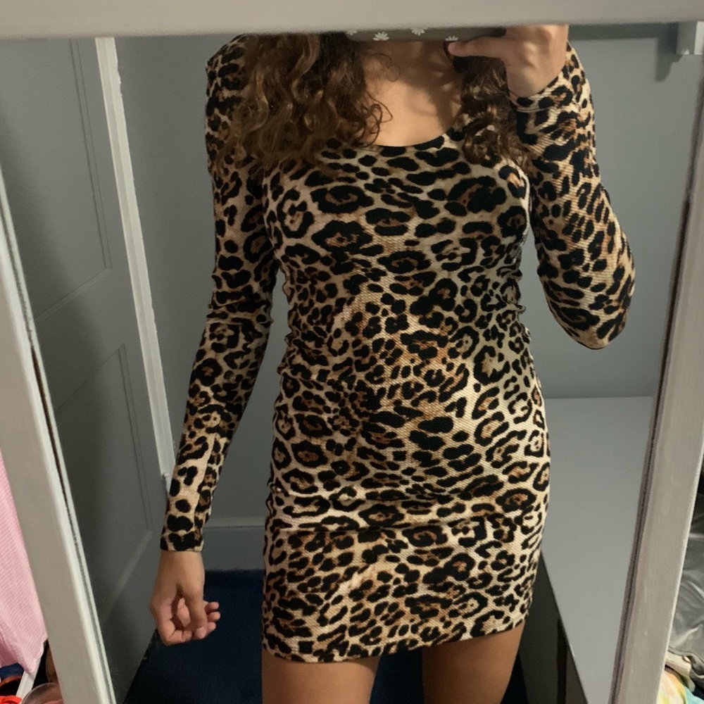 Leopard print Dress